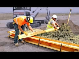 Pouring This Massive Concrete Pad Was (Almost) Easy