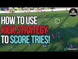 Rugby Analysis | How to use Kick Strategy to Score Tries! | GDD Coaching