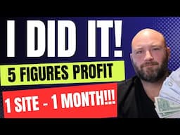 How to Make 5-FIGURES A MONTH With Affiliate Marketing - See My Entire 6 Month Case Study