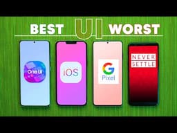 Best to Worst Andoird UI in Android 13 ⭐