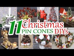 11 New Diy Christmas Decoration Ideas With Pin Cones 2024