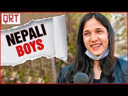 What Do INDIAN Girls Think About NEPAL ? 🇳🇵 | Dating NEPALI Boys | नेपाल India | नेपाली | QRT