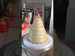 Christmas Tree Cake 🎄 #christmastreecake