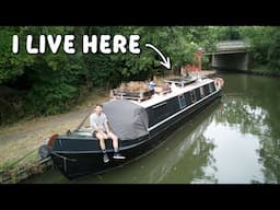 Living On A NARROWBOAT (Two Days Cruising The Grand Union Canal)