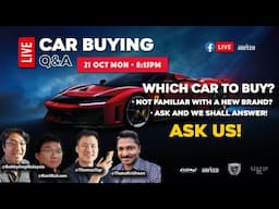 Weekly LIVE Car Buying Q&A | Evomalaysia.com (21/10/2024)