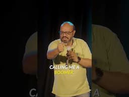 Who is a Boomer? 🙈😭  #standupcomedy #tamilstandupcomedy #shorts  #tamilcomedy  #boomer