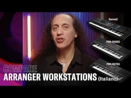 Compare Yamaha Arranger Workstations (Italiano)