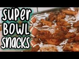 SUPERBOWL 2022 FOOD! Snacks + Apps 🏈 | momsmessykitchen