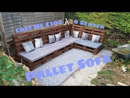 HOW I MADE A (SIMPLE) PALLET SOFA (TRANSFORMATION)