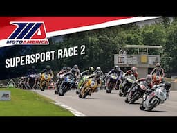 Supersport Race 2 at Alabama 2024 - FULL RACE | MotoAmerica