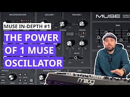 Squeezing the sound options of the first Muse oscillator | Moog Muse In-Depth - Oscillators (Part1)