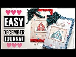 Journal Making - Easy December Journal - Tutorial