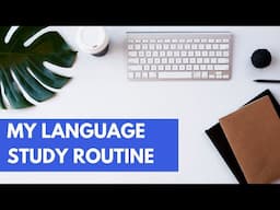 Making a Language Study Routine