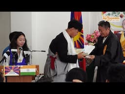 བོད་ཡིག་ཡིག་རྒྱུགས་རྩེ་སོན་གྱི་སློབ་མ་བཅུ་བཞིར་ཆེ་བསྟོད་གཟེངས་རྟགས་ཕུལ།