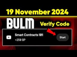 Smart Contracts 101? | Blum New video update | Earn 250 BP | BLUM Academy