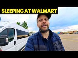 Boondocking at Walmart for the first time! Van Life in Canada 🇨🇦