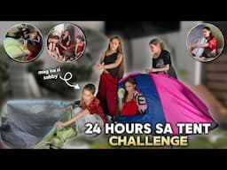 PINAGTULUNGAN NILA SI SABBY! *LIVING IN A TENT FOR A DAY*