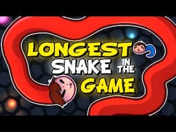 LONGEST SNAKE IN THE GAME! - Slither.io