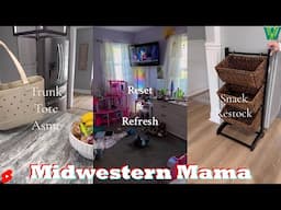 * 1 HOUR *Midwestern Mama Refresh, Reset, Restock ASMR 2024 |  Most Satisfying TikTok Videos 2024