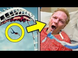 Jordan Matter flew off roller coaster, then.. (Salish is SAD)