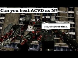 Armored Core Lore: Can you beat armored core verdict day as N?