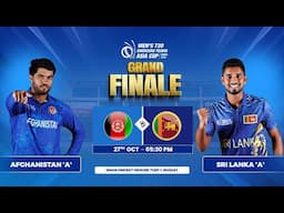 Sri Lanka 'A' vs Afghanistan 'A' | Final | Men's T20 Emerging Teams Asia Cup