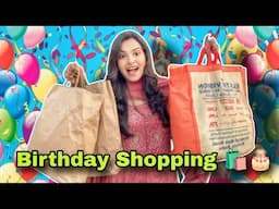 My birthday shopping 🛍️🎂 || কি কি কিনলাম birthday তে?? decoration items?🎂