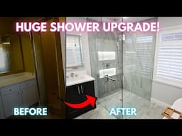 How to Build a Curbless Shower | COMPLETE GUIDE | Bathroom Renovation