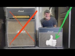 You are BETTER OFF with a MARSHALL 1X12 than a 4X12