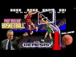 Pat Riley Basketball Tournament Playthrough (Longplay) Sega Genesis