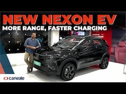 Tata Nexon EV Red Dark Edition Walkaround | Many New Features!