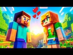 Steve & Alex - Love at First Sight.. Minecraft Alex & Steve Life