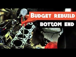 Rebuilding an Engine on a budget | Analyzing the bottom end, pistons, bearings, oil pump