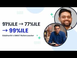 How Siddharth Went from 77%ile to 99%ile on the GMAT in 2 Months!