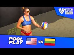 Anderson/Bauer vs. Raupelyte/Paulikiene - Pool Play Highlights | Chennai 2024 #BeachProTour