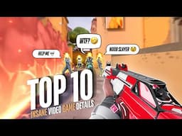 10 Hidden 😱 Gaming Details You Missed! 🤯 #top10 #gaming