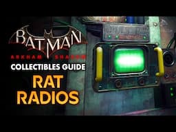 Batman: Arkham Shadow - All Rat Radios Locations