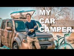 How I Made a Convertible Bed in my Car Camper