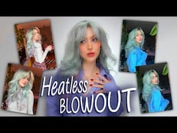 How I Do My HEATLESS BLOWOUT!!!