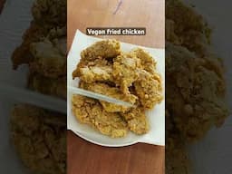 Vegan fried chicken! 🌱🍗