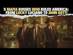 5 Mafia Bosses Who Ruled America: From Lucky Luciano to John Gotti