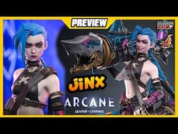 JINX ARCANE HOT TOYS League of Legends LOL PREVIEW