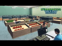 Expanding Store With New Fish & Veggies ~ Hydroponics Farm & Store Simulator