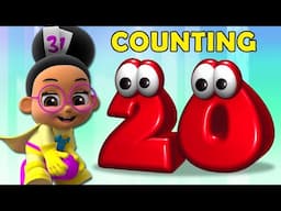 Super Geek Heroes | Learn Counting with Millie Maths | Counting From 1 To 20 | Fun Learning for Kids