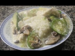 Cantonese Chicken Mushroom Squash Recipe