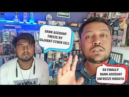 Bank account freeze by Gujarat cyber crime | How to unfreeze bank account from cyber crime 2024