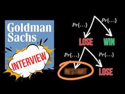 Goldman Sachs Interview? SOLVE THIS! | Quant Interview Questions #8