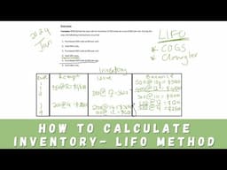 How to calculate inventory | LIFO method EXPLAINED