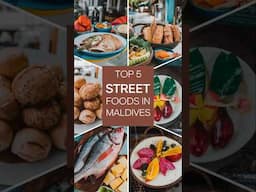 Top 5 Street Foods in Maldives You Must Try! #food #asmr #foodie #maldives #vlog #tour #travel #fyp