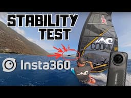 Insta360 Stability test- on a windsurf! #insta360x4